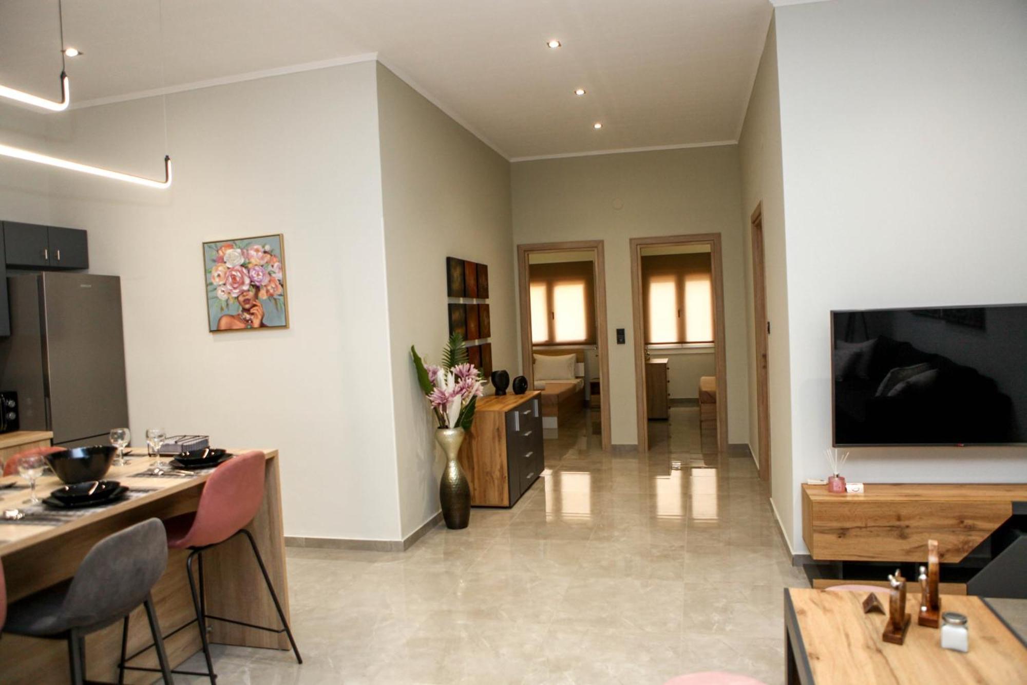 Golden Living Apartment Chrysoupolis 외부 사진