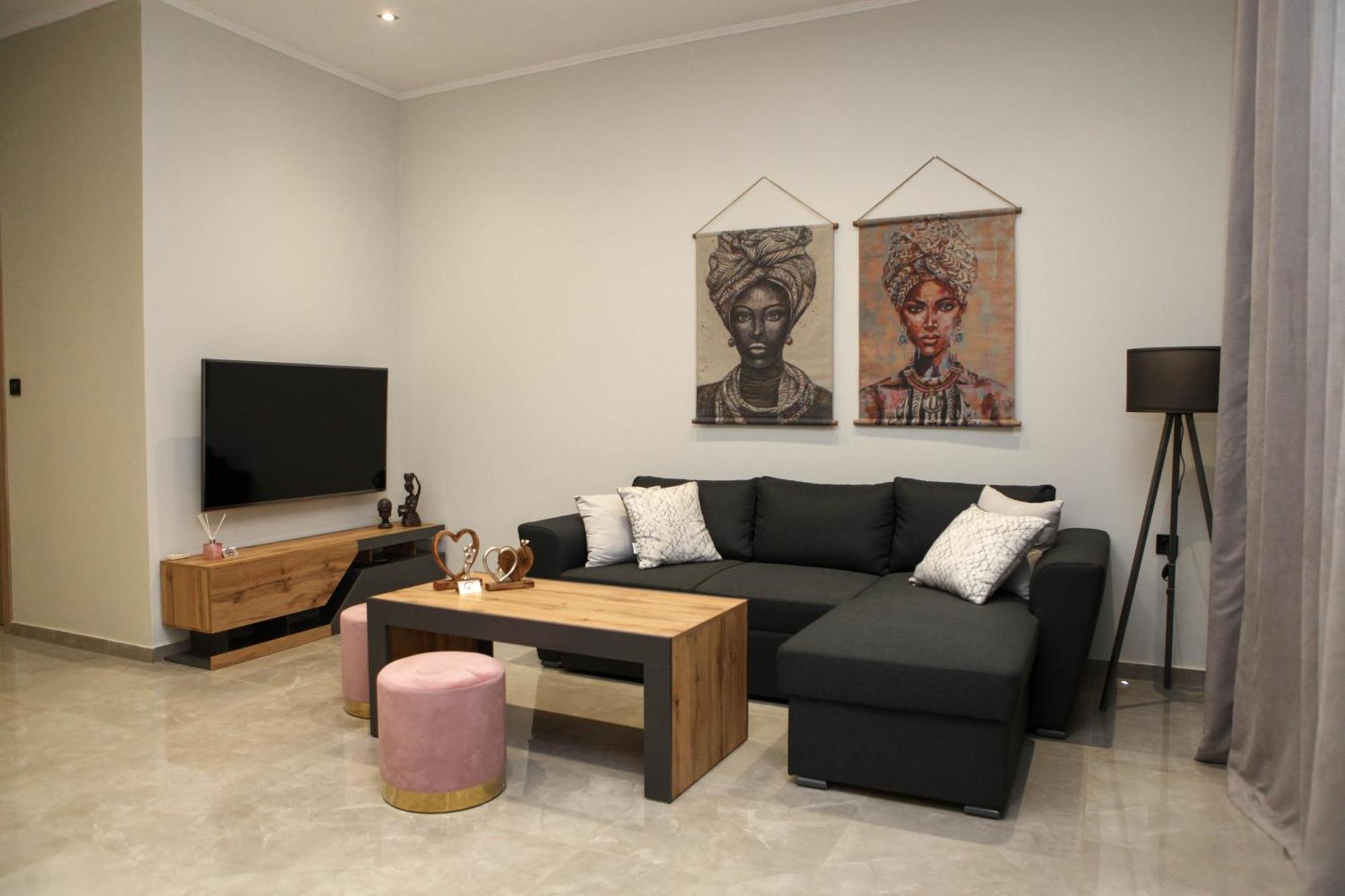 Golden Living Apartment Chrysoupolis 외부 사진