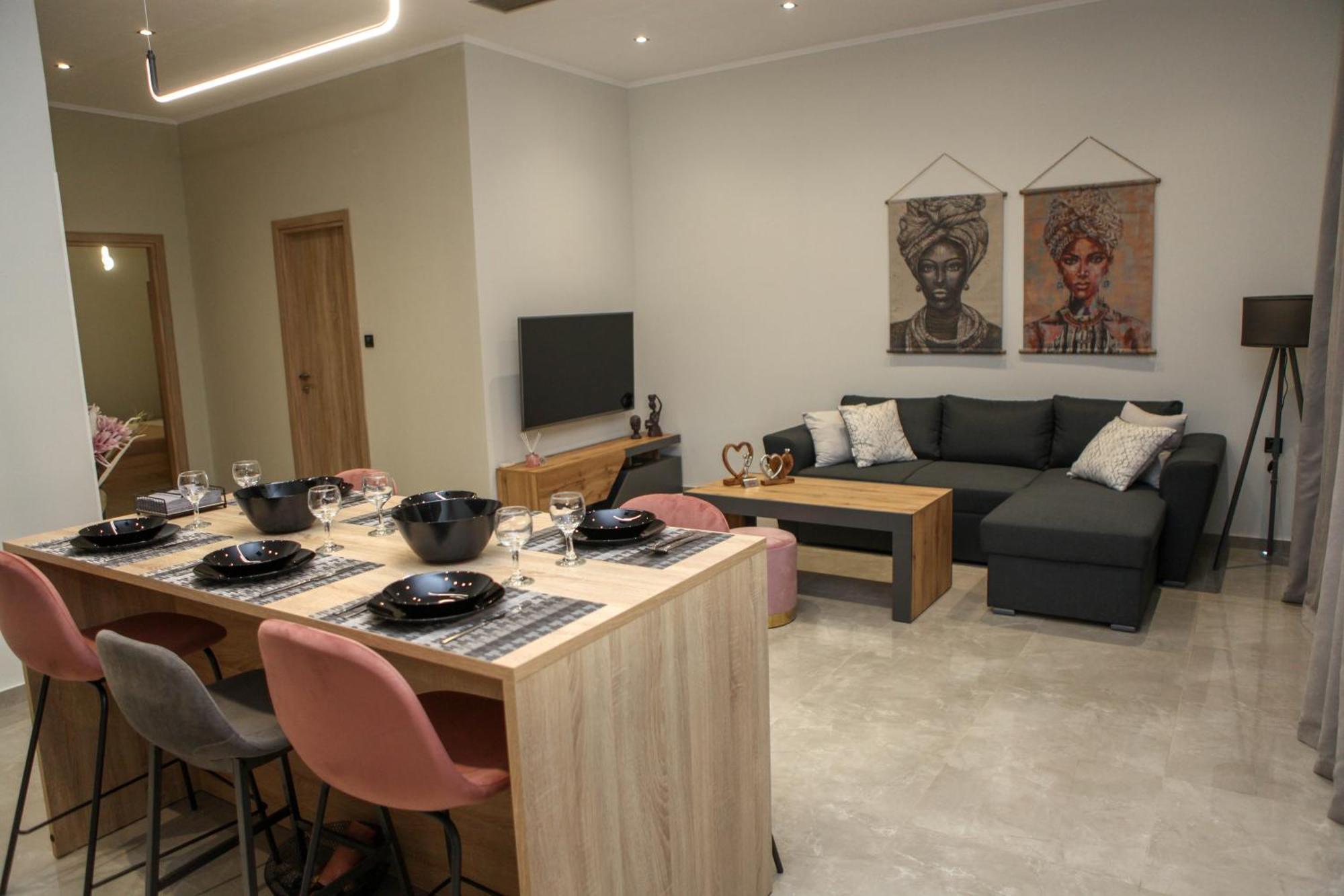 Golden Living Apartment Chrysoupolis 외부 사진