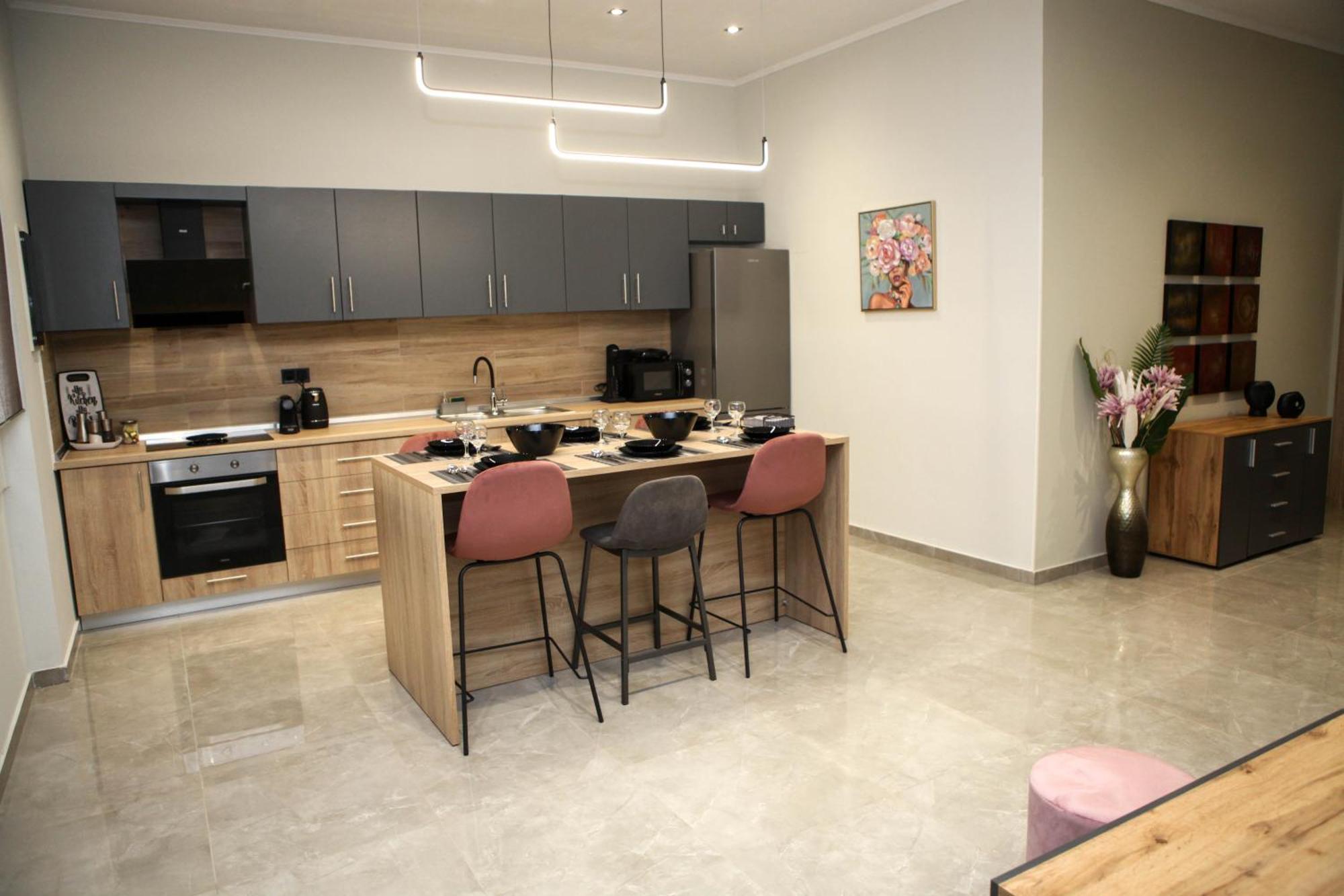 Golden Living Apartment Chrysoupolis 외부 사진